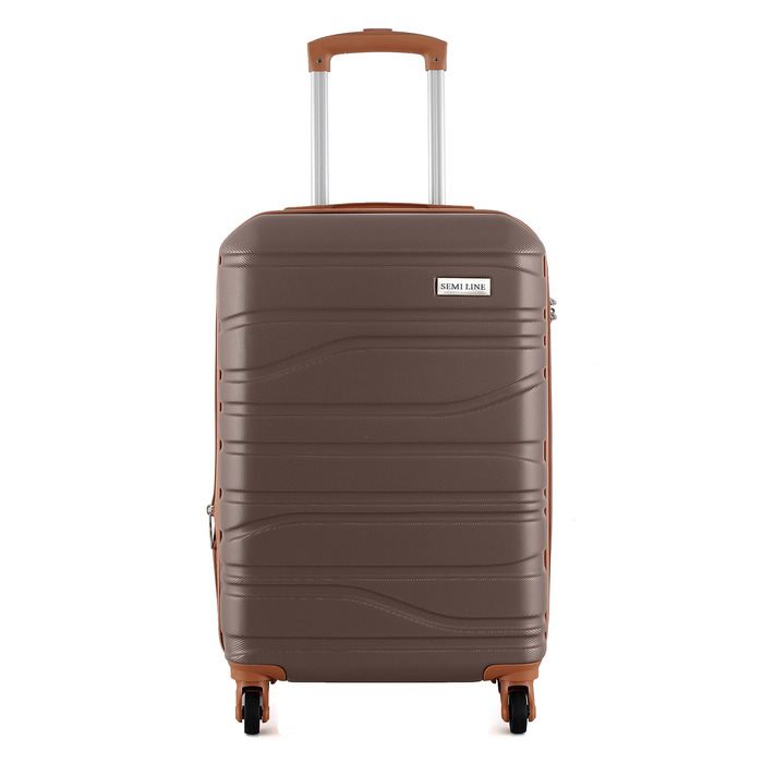 Валіза Semi Line 20' (S) Graphite/Brown (T5689-1)