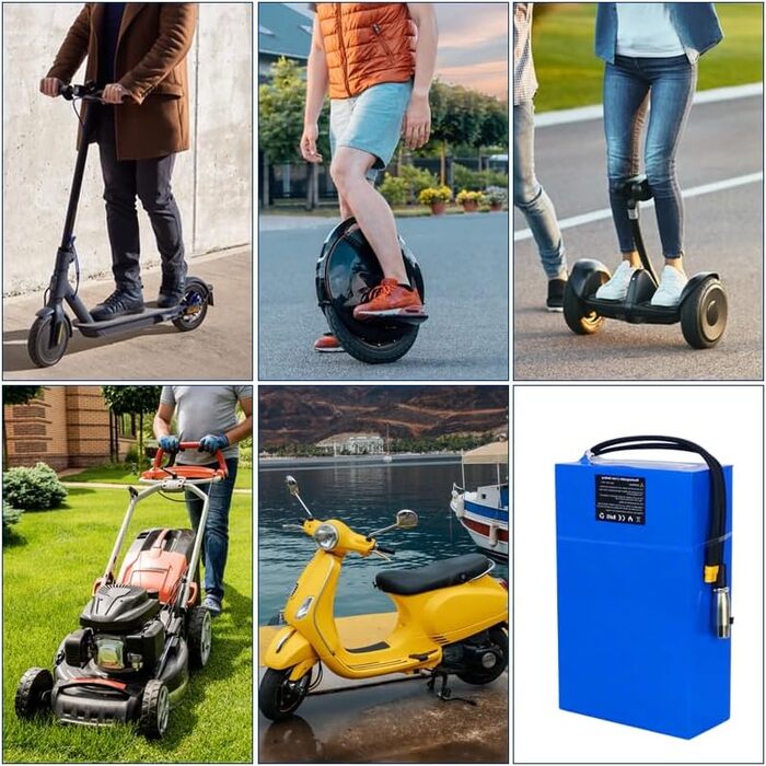 Зарядний пристрій для літій-іонних акумуляторів Yasco з кількома роз&39ємами для електричних велосипедів, скутерів, електровелосипедів, човнів та мотоциклів Зарядний пристрій Xiaomi (54.6V 5A) 54.6V 5A з кількома роз&39ємами