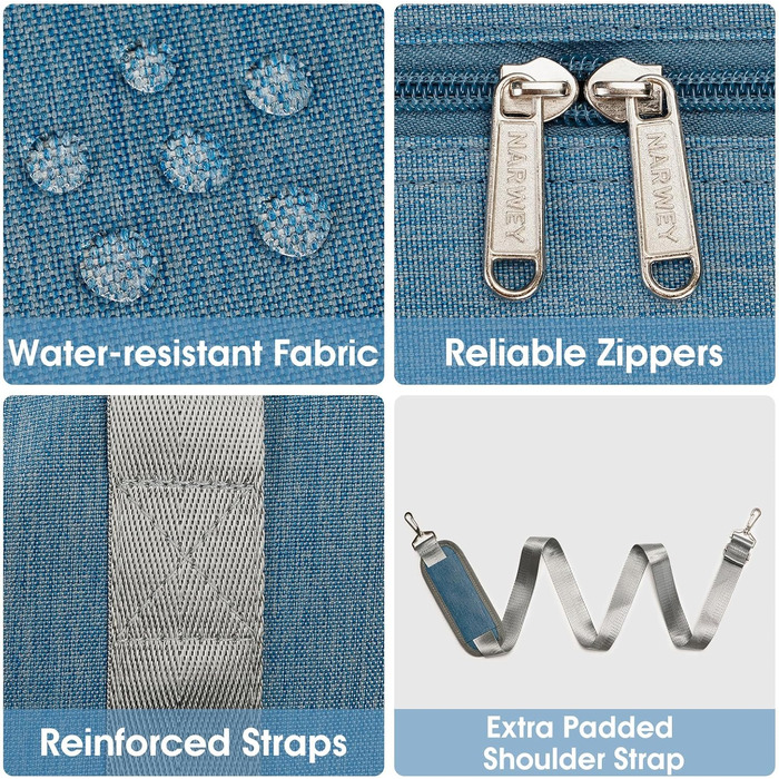 Ручна поклажа Narwey для літака, складна дорожня сумка, жіноча сумка на вихідні, спортивна сумка, жіноча та чоловіча ручна валіза, велика 40 л (темно-синій) темно-синій 40 л