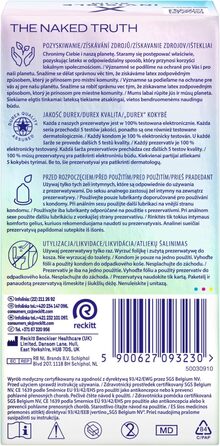 Презервативи Durex Invisible ультратонкі Close Fit, 10 шт