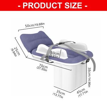 Легке надувне дитяче ліжечко, м&39який флок, регулюється для автокрісел, легке надування та здування, компактне для транспортування, портативний дитячий надувний матрац