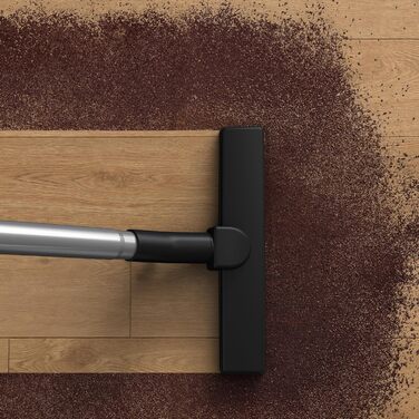 Пилосос без мішка 500 Вт 2,5 л 66 децибел Чорний / Алюмінієвий будинок шерсть домашніх тварин, 7C66