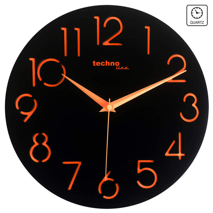 Годинник настінний Technoline WT7230 Black (WT7230)