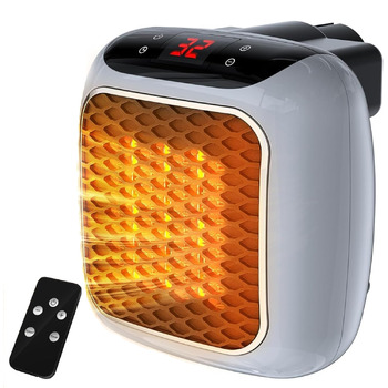 Підключається до мережі з вентилятором та дистанційним керуванням, міні-керамічний вентилятор для ванної кімнати, енергозберігаючий, тихий обігрів, променевий обігрівач потужністю 800 Вт з 12-годинним таймером, термостатом та захистом від перегріву для сп