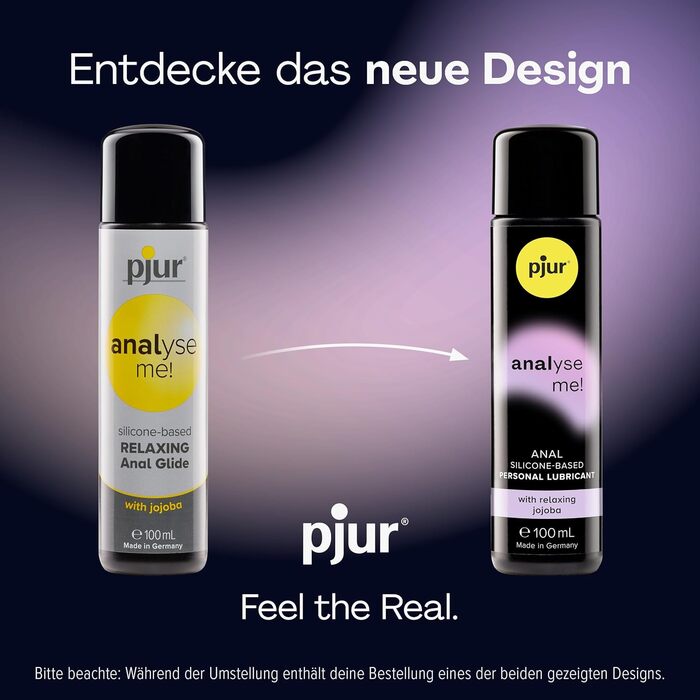 Силіконовий лубрикант pjur Relaxing з жожобою, 100 мл