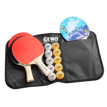 Набір для настільного тенісу Gewo Fun Time 4 Bats 10 Balls (96980000)