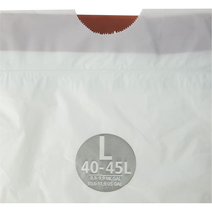 Сміттєві пакети Brabantia (40-45 літрів (л) Надзвичайно міцні сміттєві пакети зі шнурком (120 шт. ))