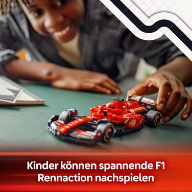 Конструктор LEGO Speed Champions Ferrari SF-24 F1 Racing Car 77242, 275 деталей, гоночний болід