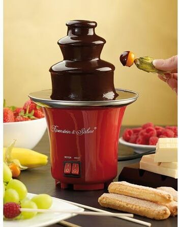 Шоколадний фонтан Rosenstein & Shne Міні-шоколадний фонтан (шоколадний фонтан, шоколадний фонтан, шоколадні набори для фондю)