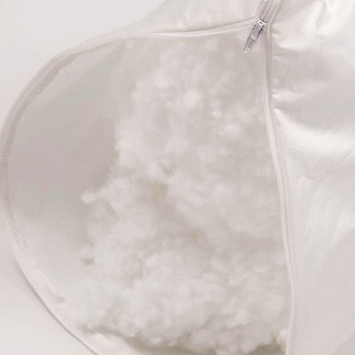 Подушка Softsan з мікрофібри Bio Hygienic 80x80 см, підходить для алергіків, подушка з чохлом з органічної бавовни, стьобана, можна прати, 80 x 80 см