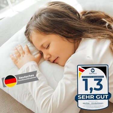 Дитяча подушка Melibr від 2 років - дитяча подушка преміум-класу, комфортна дитяча подушка 40x60 для спокійних ночей з KO Tex - ди