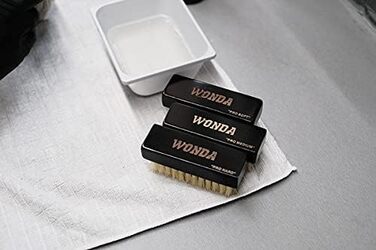 ПРОДУКЦІЯ WONDA Набір засобів для чищення взуття Supersoap KIT Pro для кросівок, включаючи засіб для чищення, ганчірку для чищення та 4 щітки