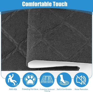 Килимки для сходів, 15 шт. , самоклеючі килимки для сходів для приміщень, 76 x 20 см, протиковзкий килимок для сходів, самоклеючий для дерев&39яних сходинок, безпечний килимок для сходів для дітей, людей похилого віку, домашніх тварин, темно-сірий B-темно