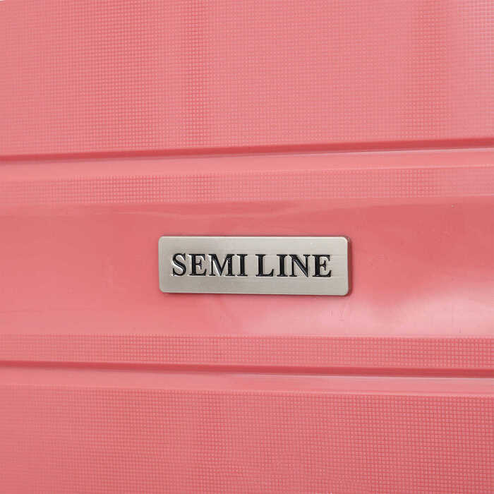 Валіза Semi Line 20' (S) Pink (T5615-1)