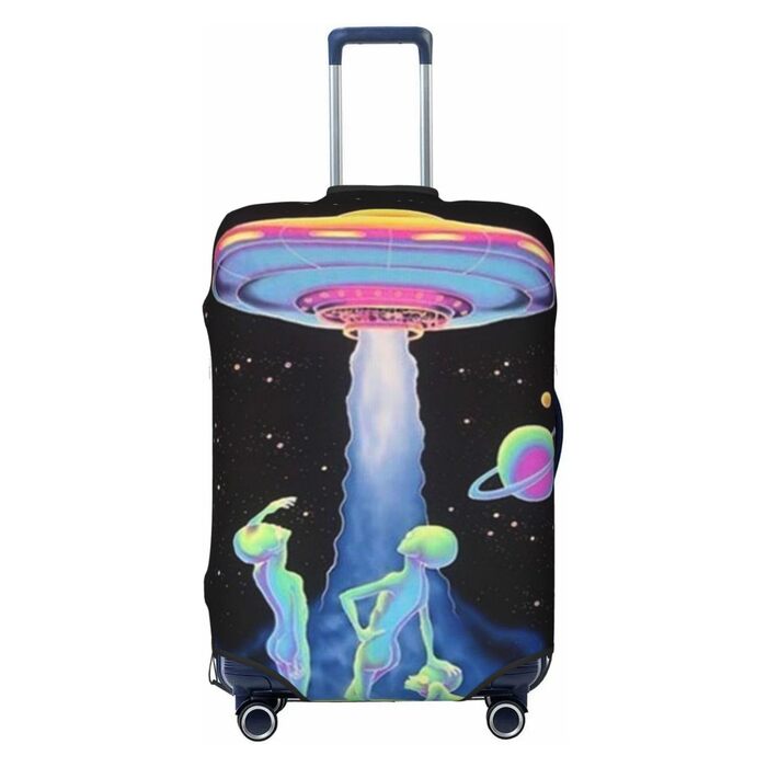 Чохол для валізи Raumschiff, міцний захист, підходить для багажу розміром 45,7 - 81,3 см, малий, Чорний