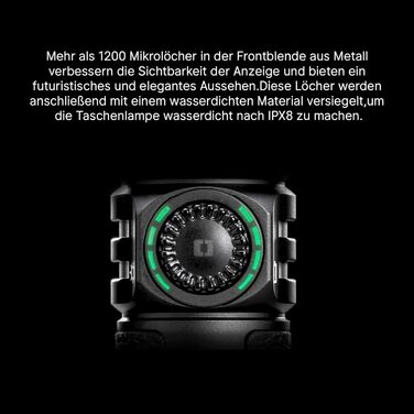 Світлодіодний ліхтарик OLIGHT Seeker 4 Pro з кобурою, 4600 люменів, 260 метрів, акумуляторна лампа USB-C, 15 днів роботи від батареї, портативний ручний ліхтарик для щоденного використання, для використання на вулиці (чорний, холодно-білий)