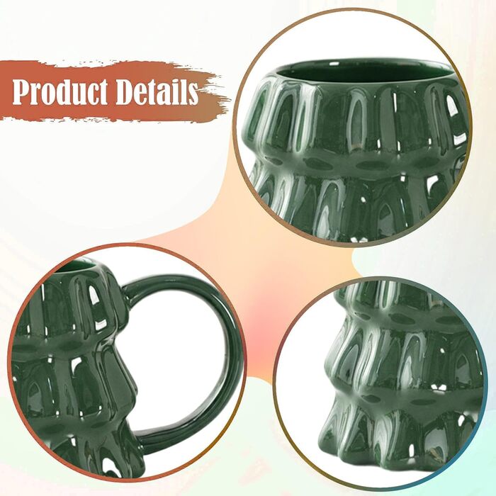 Різдвяна кружка з гойдалкою, ідеально підходить для дому чи офісу