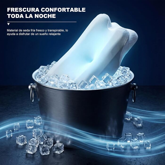 Подушка з піни з ефектом пам&39яті, подушка для підтримки шиї, ергономічна подушка для сну на боці, регульована по висоті, подушка для голови, підходить для сну на боці, спині та животі (62x410/8 см)