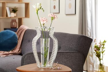 Ваза Kartell I Shine, пластик, кришталь, 12,29 х 33 см