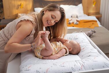 М'який пеленальний килимок 50x70 см - Дитячий пеленальний килимок - Килимок для пеленального столика для хлопчиків і дівчаток - Во