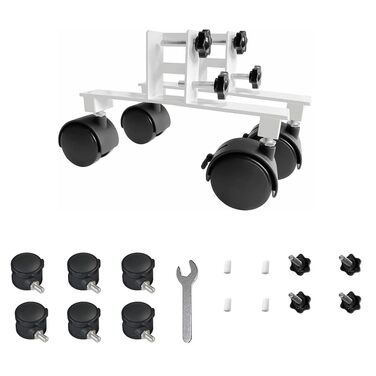 Підставки для інфрачервоних обігрівачів, універсальні підставки для окремого використання, залізні підставки з колесами для різних марок та моделей з рамою, 2