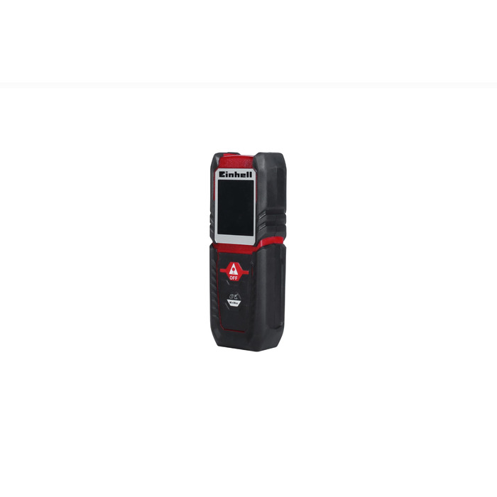 Лазерний далекомір Einhell TC-LD 25 (до 25 м, вибір базової точки вимірювання, безперервний режим, автовимкнення, функція безпеки, з чохлом)