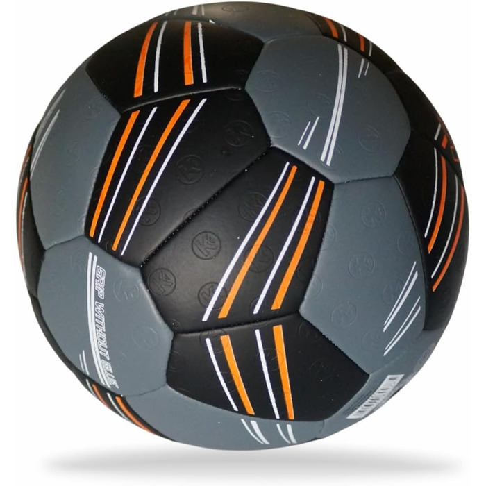 Гандбольний тренувальний та матчевий м&39яч Kempa SPECTRUM SYNERGY PLUS з унікальною 30-панельною конструкцією - підходить для всіх вікових груп - чорний/антрацитовий BLACK / ANTHRA 3 Sport
