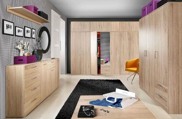 Верхня шафа NIKO NIKN83 для 3-дверної шафи (дуб Сонома)