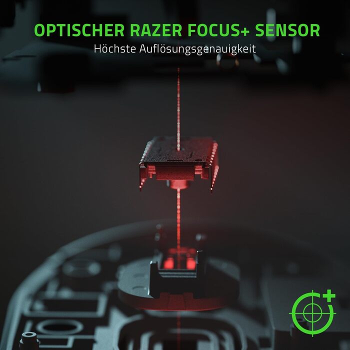 Двостороння кіберспортивна ігрова миша з технологією HyperPolling 8000 Гц (оптичний фокус сенсор з 20K DPI, оптичні перемикачі 2-г