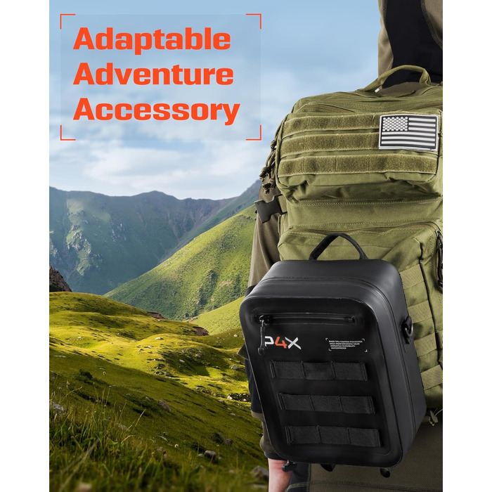 Водонепроникний чохол Molle - кріпиться до рюкзаків та ременів - ідеальний EDC-чохол-органайзер для медичного обладнання, ліхтаря,