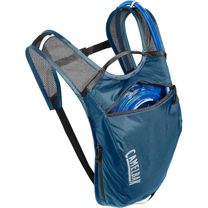 Легкий велосипедний гідратаційний рюкзак CamelBak Hydrobak, 1,4 л, колір Gibraltar Marina/Black