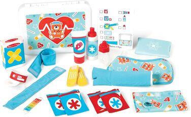 Ігровий набір Melissa & Doug Get Well First Aid Розвиваюча іграшка Рольова іграшка Монтессорі 3 Подарунок для хлопчиків або дівчаток