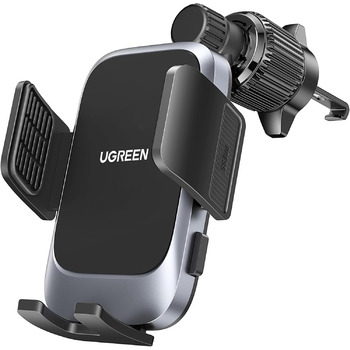 Тримач для мобільних телефонів автомобільний Оновлення металевого гачка Тримач для мобільних телефонів 360 поворотний автомобільни
