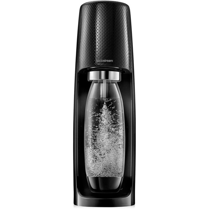 З циліндром CO2, ПЕТ-пляшка 1 л (без BPA), Black Soda Maker Black