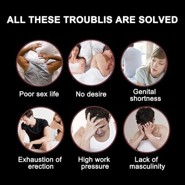 Збільшення пеніса XXXL з ефірною олією для чоловіків - 30 мл, покращена ерекція, потовщення та ріст (5 шт.)