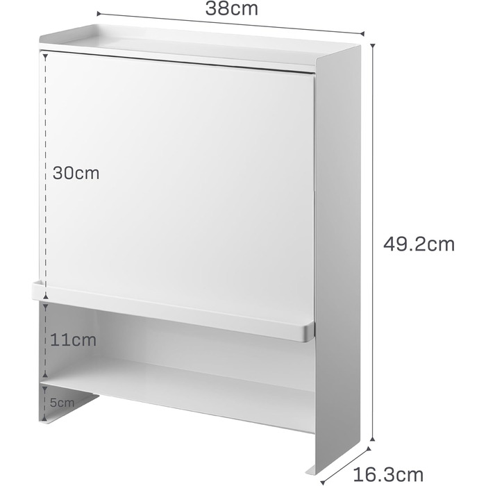 Рівнева підставка для приправ, біла, сталь/POM смола, 38 x 16,3 x 49,2 см Біла 16,3 x 38 x 49,2 см (Д x Ш x В), 2009 TOWER 3-