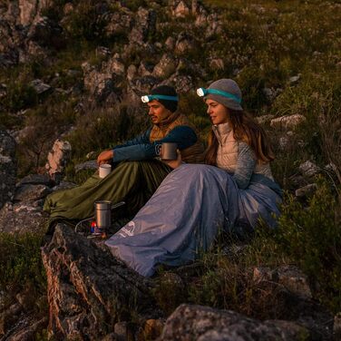 Міні-спальний мішок Naturehike Ultralight, малий, 760 г, 3-сезонний, 205 x 85 см, для піших прогулянок, походів, кемпінгу при температурі приблизно 15C, армійський зелений - XL