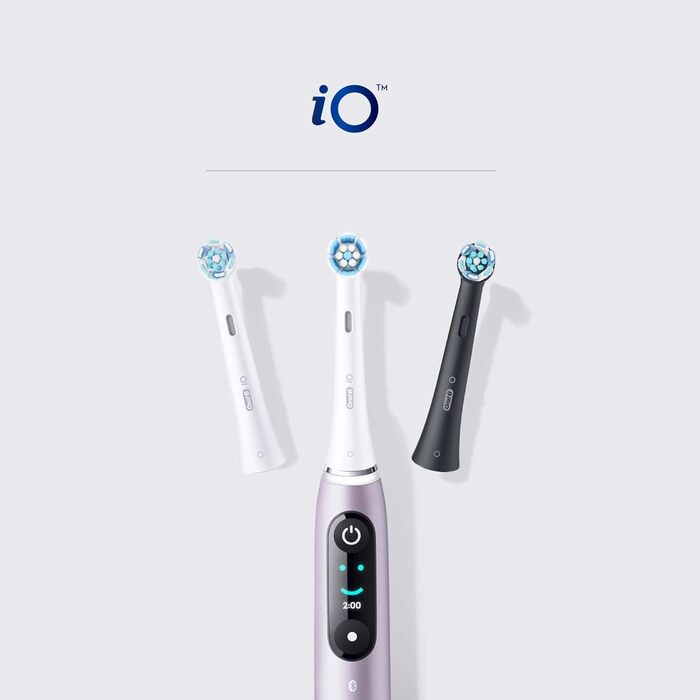 Наконечники зубної щітки Oral-B iO Gentle Care, упаковка 4 шт. и білі