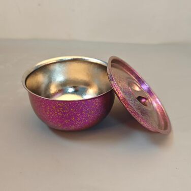 Портативна металева миска об&39ємом 600 мл з герметичною кришкою, контейнер для обіду для кемпінгу, походів, пригод на природі, герметична металева миска з кришкою, синього кольору