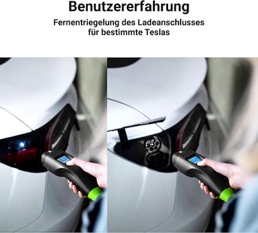 Електромобілі Мобільний зарядний пристрій Wallbox 11kW 7m EV Тип 2 до CEE 16A з додатком e-Car Домашня зарядка без Wallbox 2in1 Су
