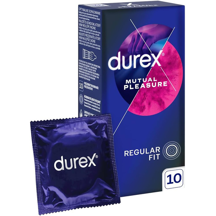 Презервативи Durex Mutual Pleasure, 10 шт