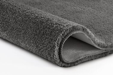 Килимок для ванної Kleine Wolke Marco, 50x60 см, антрацит 50 x 60 см (прямокутний) антрацит