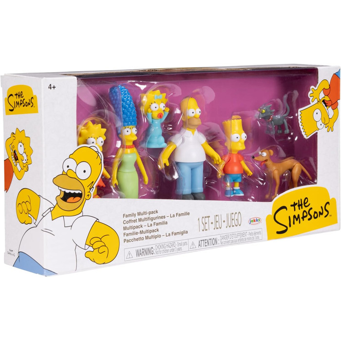 Сімпсони 175394 The Simpsons 6 см Фігурки в мультипакуванні, різнокольорові, 6 см