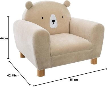 Дитяче крісло Br - Beige - Atmosphera дизайнер інтер&39єру cm Beige