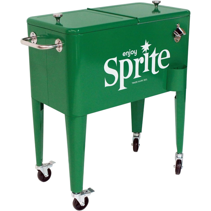 Зелений кулер на роликах, 98401 60 QT Sprite