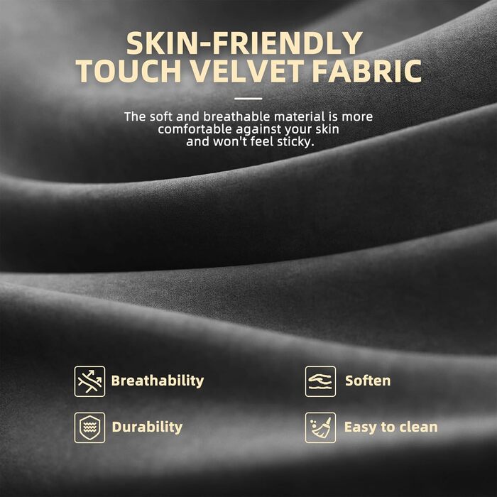 Ергономічне ігрове крісло Ferghana, дихаюче офісне крісло з високоякісної тканини, комп&39ютерне крісло з регульованим підголівником та поперековою подушкою, підлокітники, підставка для ніг, гоночне ПК-крісло, чорне