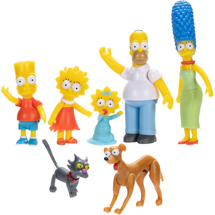 Сімпсони 175394 The Simpsons 6 см Фігурки в мультипакуванні, різнокольорові, 6 см