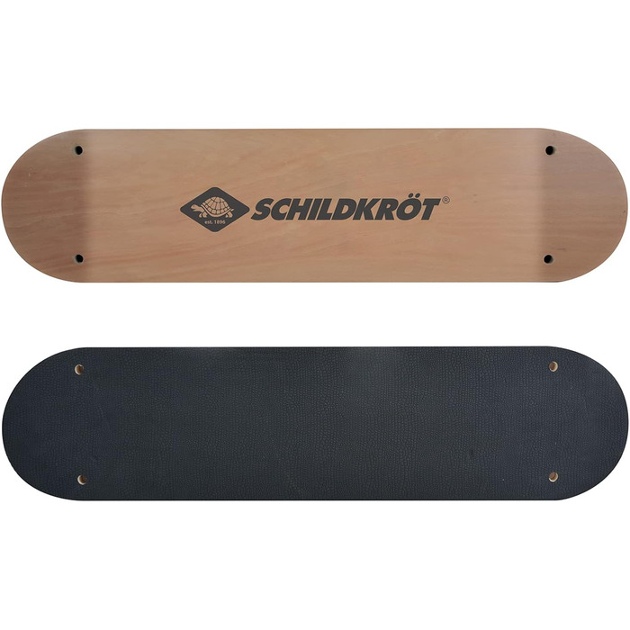 Гойдалка для скейтборду Schildkrt, надзвичайна дерев'яна гойдалка для спритності, рівноваги та координації, протиковзка конструкці