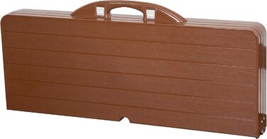 Комплект стільця для пікніка та парасольки Stansport 615, коричневий колір дерева