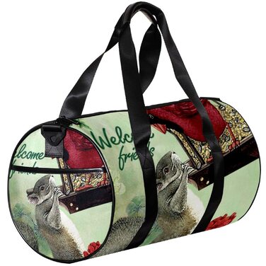 Спортивна сумка, маленька дорожня сумка, сумка для шопінгу та йоги з мотивом лісових птахів, сумка для фітнесу на відкритому повітрі, ручна поклажа